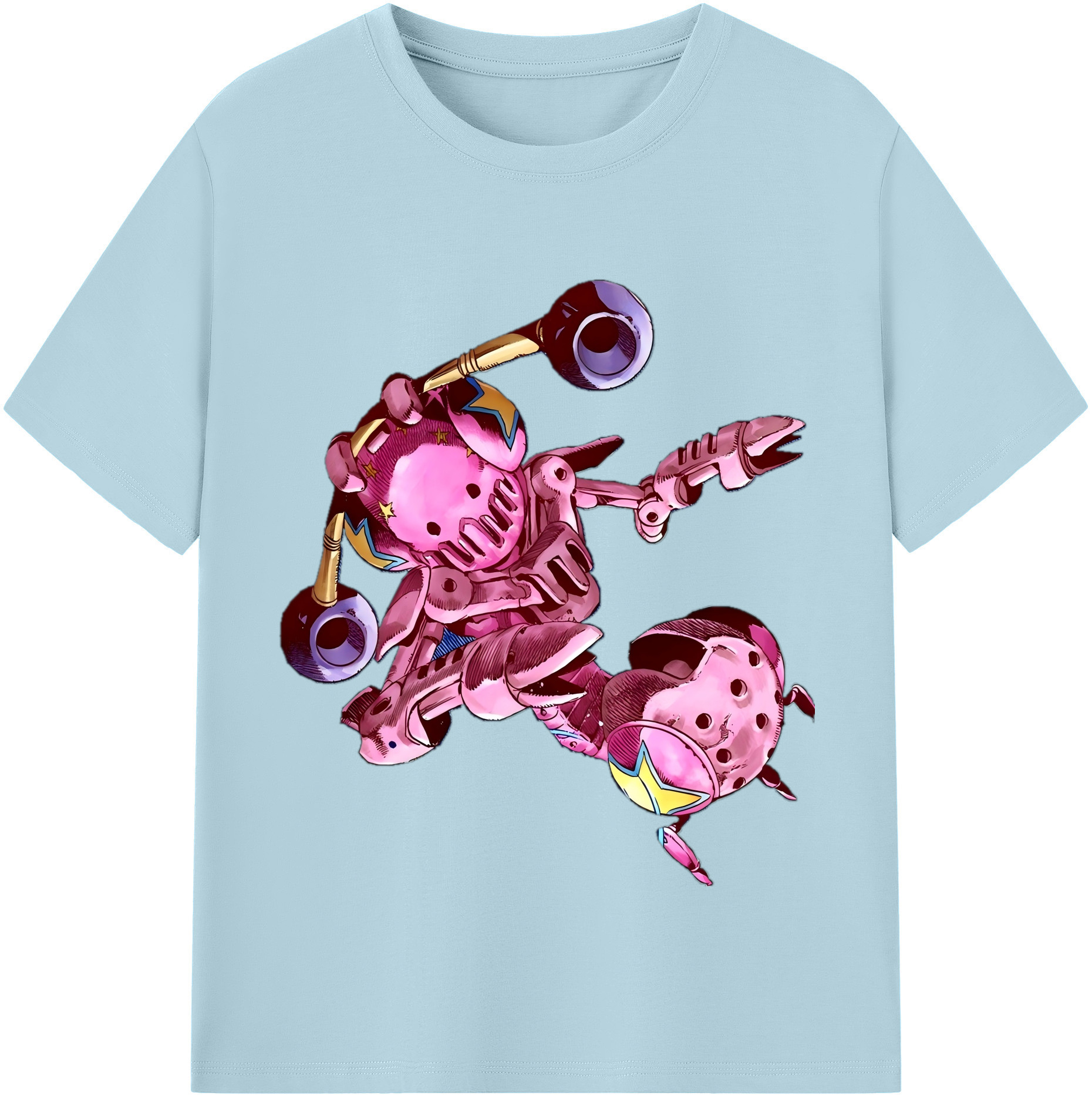 （画像用） ジョジョの奇妙な冒険 ジョナサン?ジョースター JoJo's Bizarre Adventure Jonathan Joestar 綿100％半袖Tシャツ（フロントプリント）